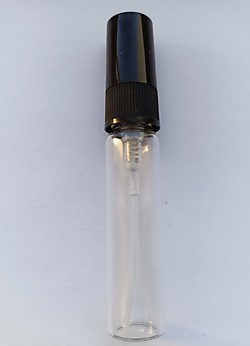 Флакон - спрей 5 мл стекло черный