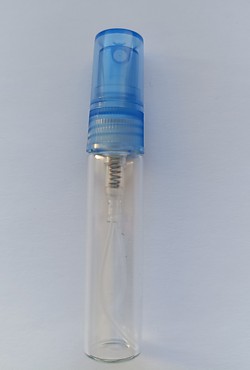 Флакон - спрей 5 мл стекло синий